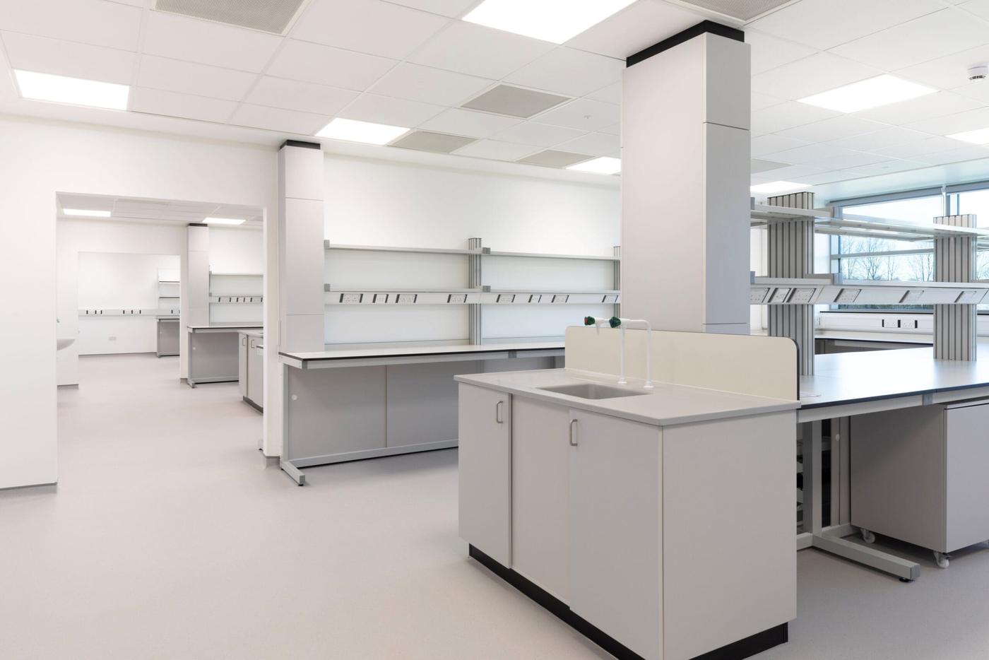 Insmed laboratory at Babraham Research Campus